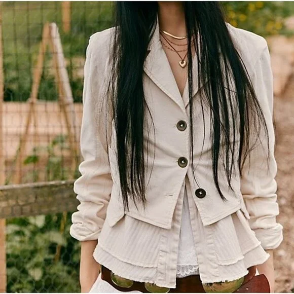 Free People Orly Heritage Jacket - New with Tags, Size Small - Picture 1 of 7